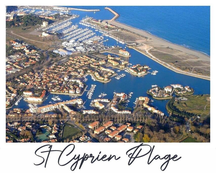 Joli T2 Avec Clim, 4/6 Personnes,500M De La Plage. Saint-Cyprien  Ngoại thất bức ảnh